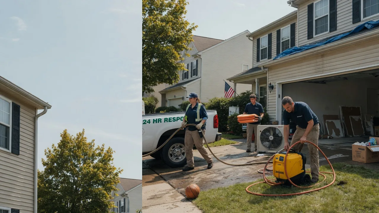 Emergency Water Damage Restoration in Rivesville, WV near me